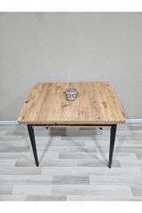 Küçük Mdf Masa, Açılabilir Mutfak Masası, 68x90, 4-6 Kişilik