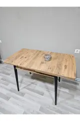 Küçük Mdf Masa, Açılabilir Mutfak Masası, 68x90, 4-6 Kişilik