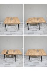 Küçük Mdf Masa, Açılabilir Mutfak Masası, 68x90, 4-6 Kişilik