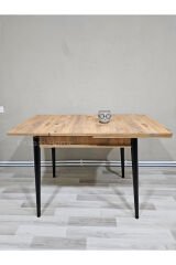 Küçük Mdf Masa, Açılabilir Mutfak Masası, 68x90, 4-6 Kişilik