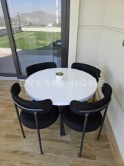 Elisa Masa Sandalye Takımı | Mdf Masa | 90 Cm Çap