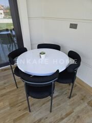 Elisa Masa Sandalye Takımı | Mdf Masa | 90 Cm Çap