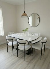 X Ayaklı Gloss Masa ve Polo Sandalye Takımı - Masa + 6 Sandalye - Çift Açılır Mutfak Masa Sandalye Takımı